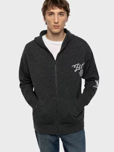 Светр Zadig&voltaire сірий