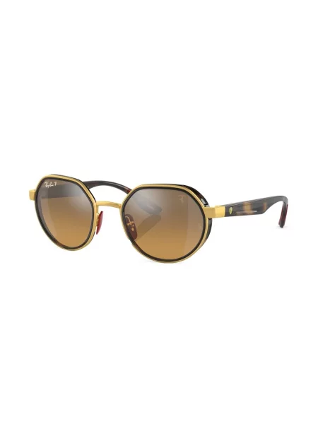 Saulės akiniai Ray-ban auksinė
