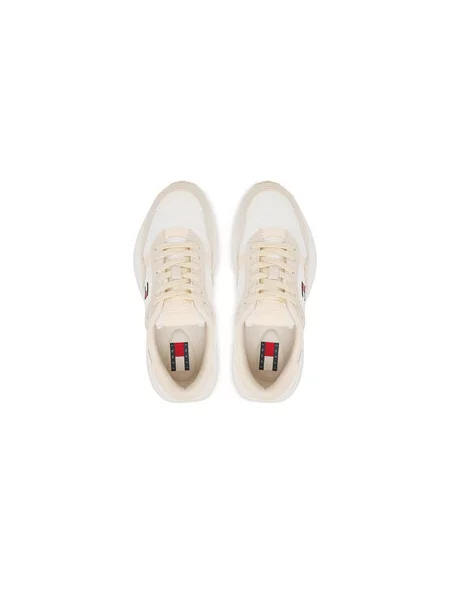 Laisvalaikio batai Tommy Jeans Modern Runner Mix balta