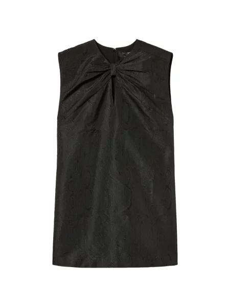 Scurt rochie Twinset cu funde negru