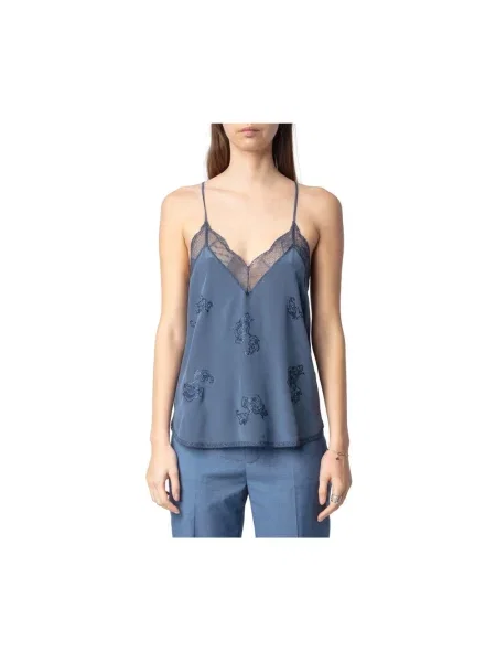 Top Zadig & Voltaire niebieski