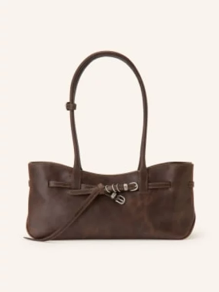 Marge Sherwood Kabelka Přes Rameno Grandma Used Shoulder Bag tmavě hnědá