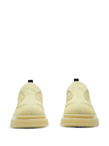 Zomšinės slip on sportbačiai Burberry