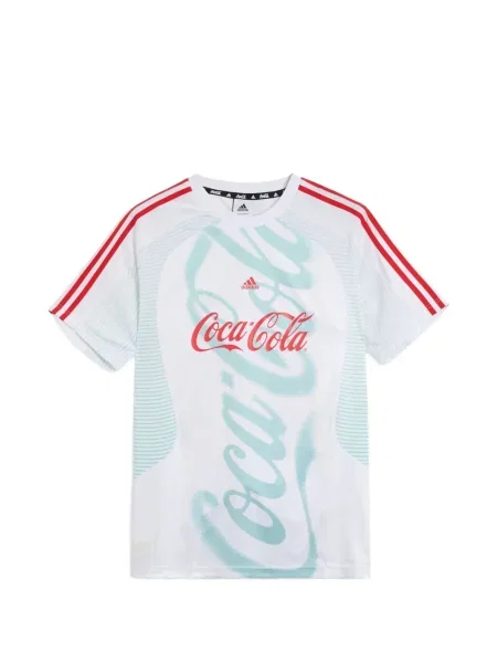 Tricou Adidas din jerseu alb