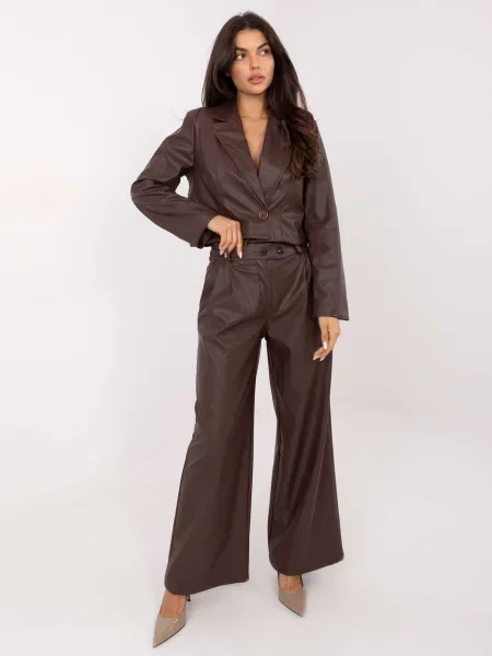 Jakna Italy Moda rjava