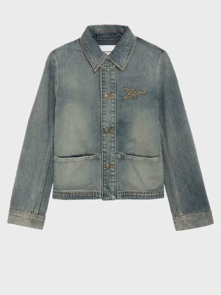 Джинсовая куртка Zadig&voltaire синяя