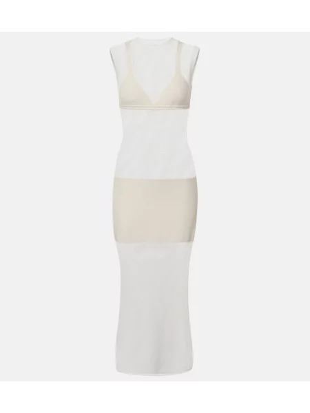 Rochie maxi Stella Mccartney alb