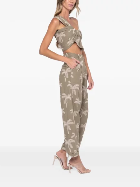 Pantaloni Jbq cu imagine verde