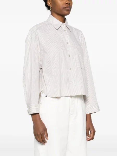 Cămașă Peserico cu dungi lungă