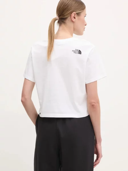 Tričko The North Face Easy Relaxed bílá
