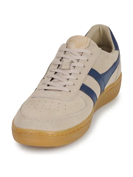 Pantofi Gola din piele de căprioară bej
