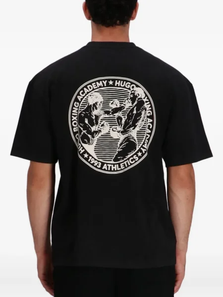 Tricou Hugo cu imagine negru