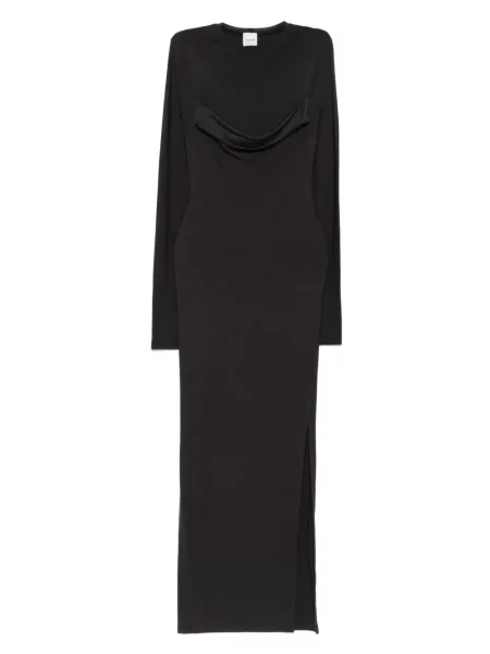 Rochie maxi Nanushka gri