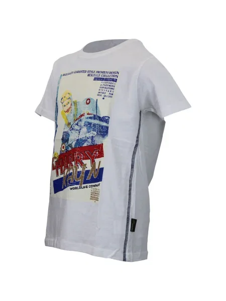 Tricou copii Harry Kayn alb