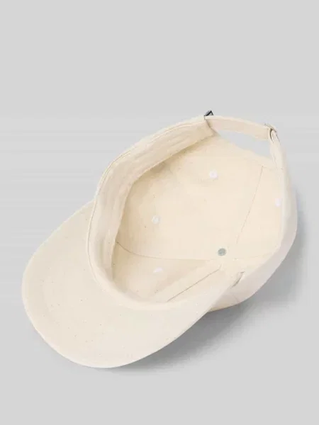 The North Face czapka z daszkiem Norm Hat beżowy z aplikacją biała