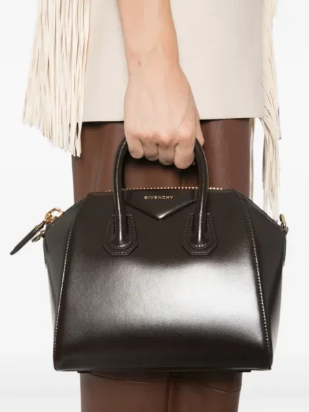 Geantă shopper Givenchy din piele maro