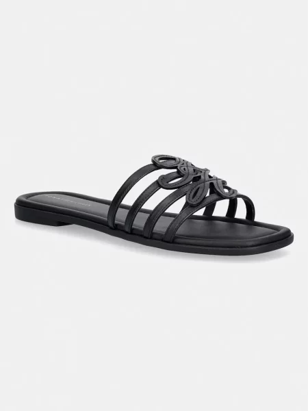 TOMMY HILFIGER Saboți negru