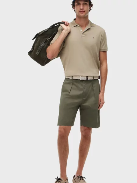 Поло Tommy Hilfiger бежевое