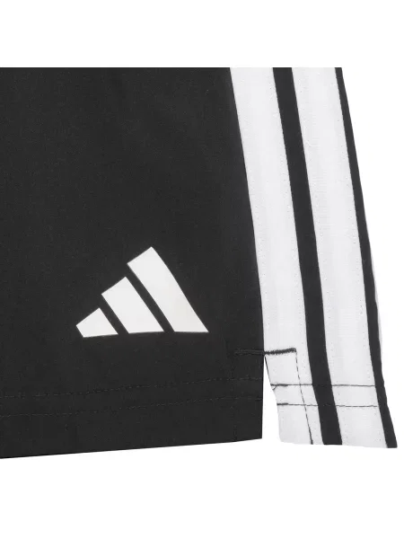 Prugaste sportske kratke hlače Adidas bijela