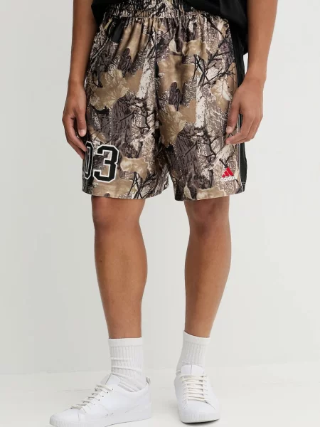 Къс шорти Adidas Originals бежово