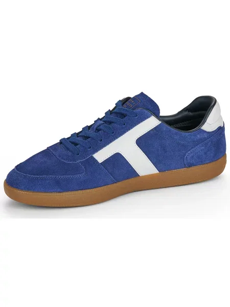 Pantofi Tommy Hilfiger din piele de căprioară albastru