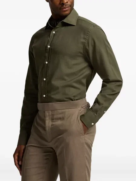 Дълго риза Ralph Lauren Purple Label зелено