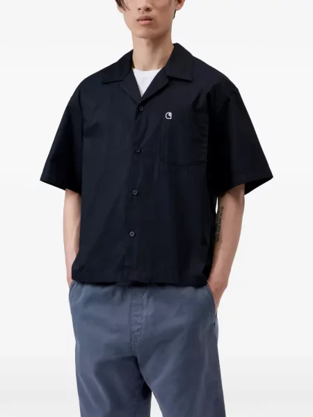 Košeľa s krátkym rukávom Carhartt Wip čierna