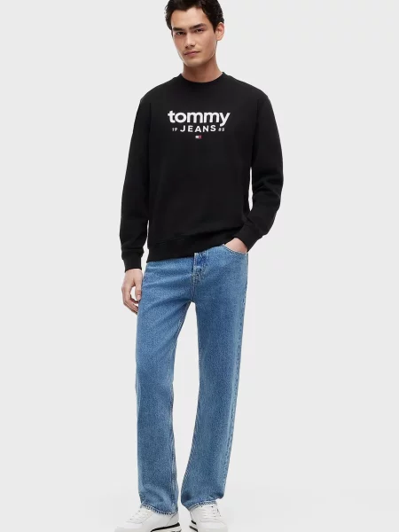 Світшот Tommy Jeans чорний