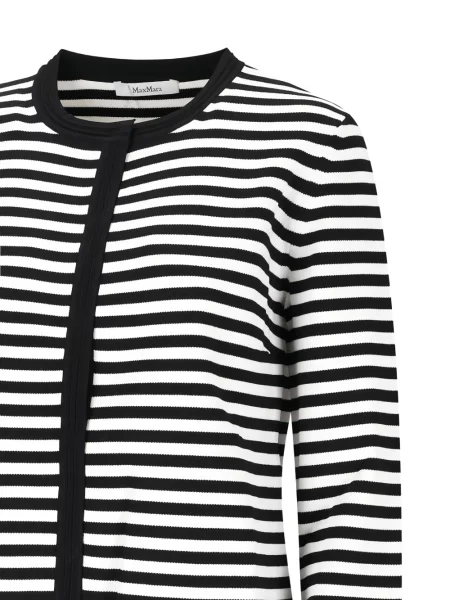 Cardigan Max Mara cu dungi negru
