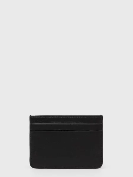 Кожаный кошелек Lauren Ralph Lauren черный