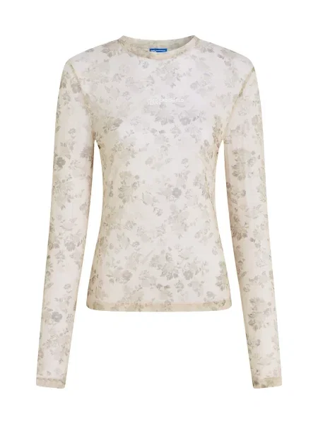 KARL LAGERFELD JEANS Tricou / deschis / închis bej