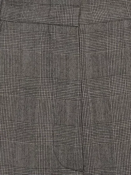 Pantaloni Max Mara în carouri gri