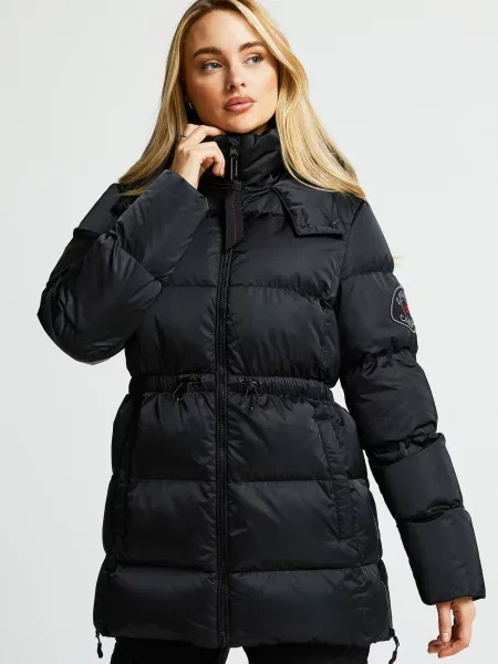 Parka Zavetti Canada fekete