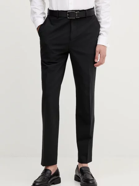 Kalhoty s vlnou Mos Mosh HUGH černá