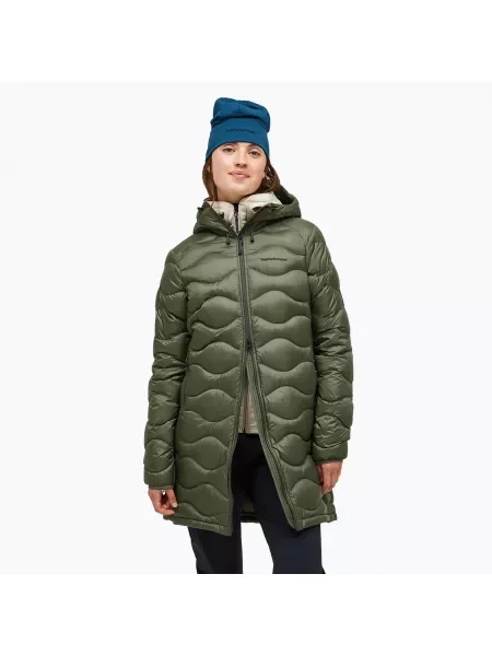 Дамско пухено палто Peak Performance Helium Down pine needle зелено