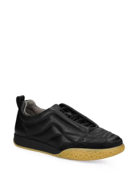 Sneakerși 4ccccees din piele negru