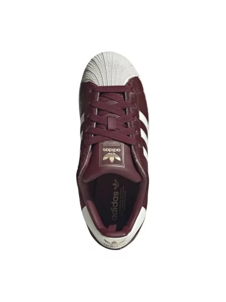 Sneakers adidas Superstar II Shadow Red/ Off White/ Gold Metallic EUR 42 czerwone