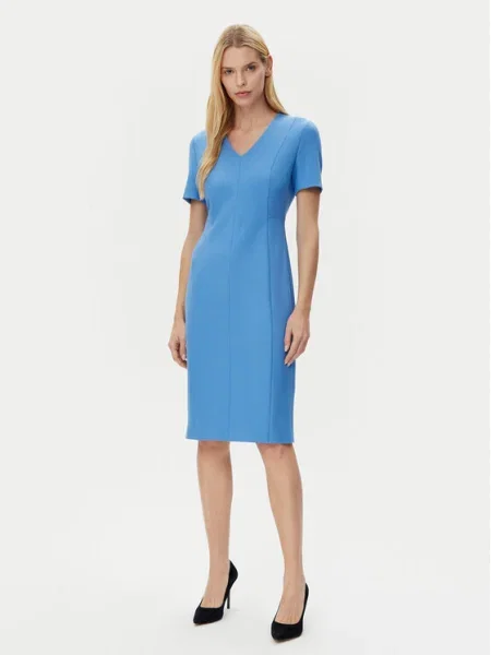 BOSS Rochie de zi Damaisa albastru