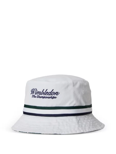 Șapcă Polo Ralph Lauren de mătase cu dungi cu cataramă albastru