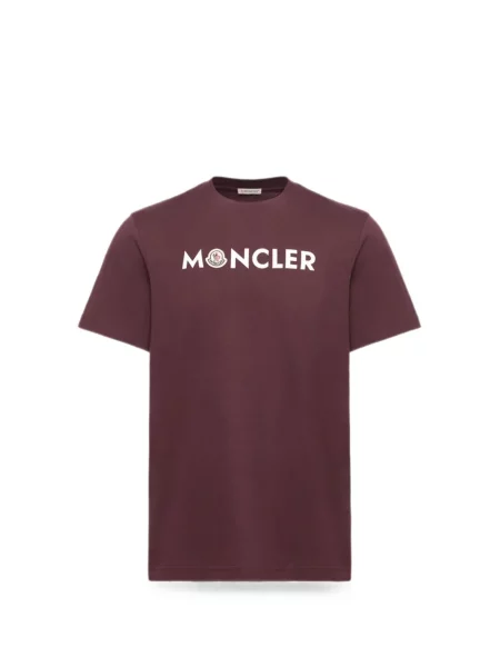 Tricou Moncler cu imagine roșu