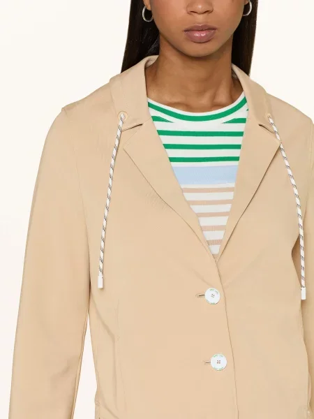Marc Cain Blezer Z Dżerseju beige beżowa
