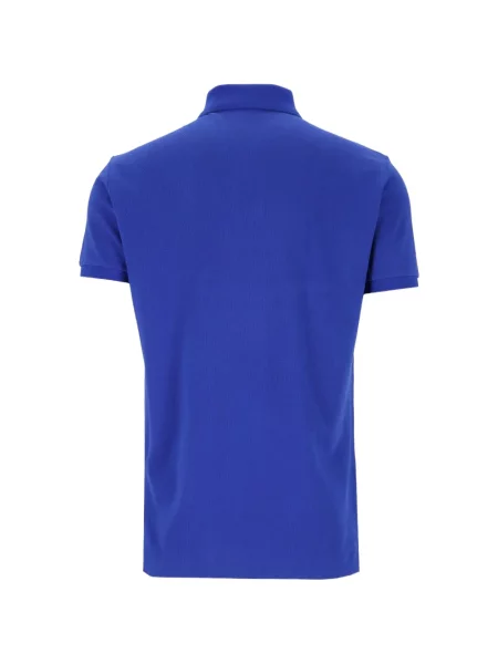 Καπιτονέ ριγέ polo Polo Ralph Lauren λευκό