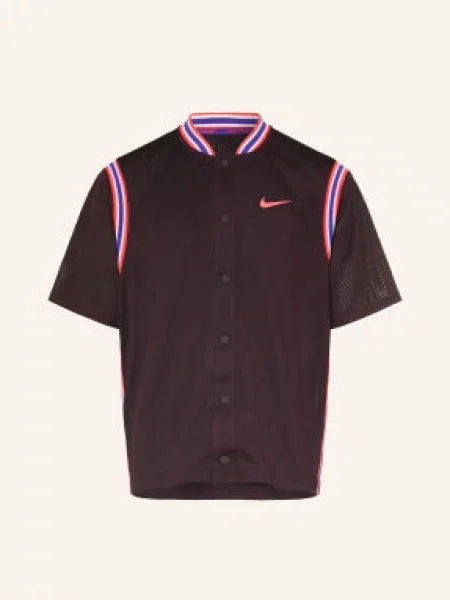 Nike Koszulka Funkcyjna Court Slam O Luźnym Kroju rot czerwona