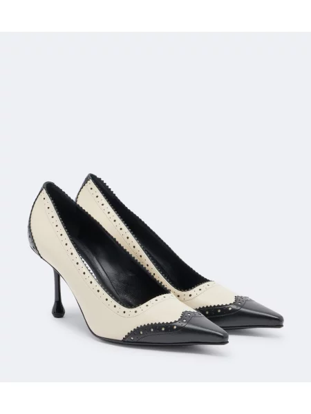 Pantofi cu toc Jimmy Choo din piele negru