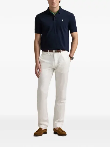 Cu centură curea Polo Ralph Lauren tricotate cu dungi albastru