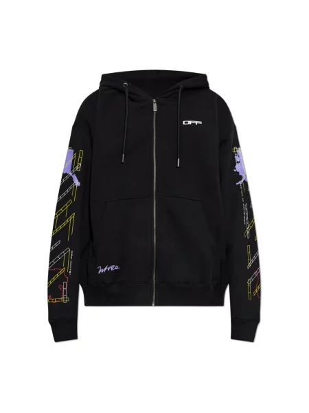 Bluza z kapturem Off-white biała