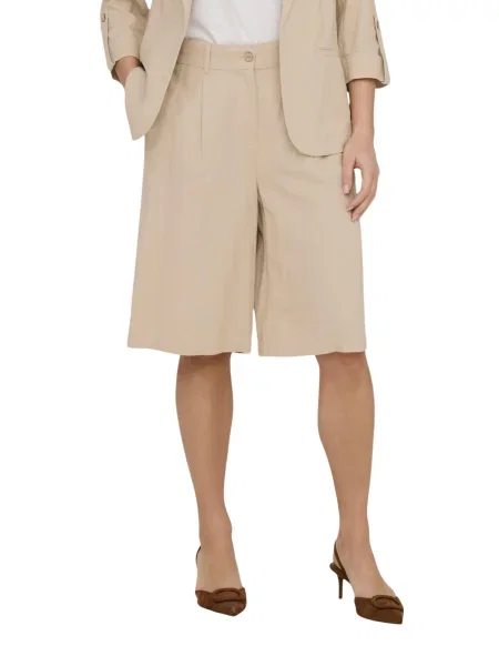 Pantaloni scurți Only de in bej