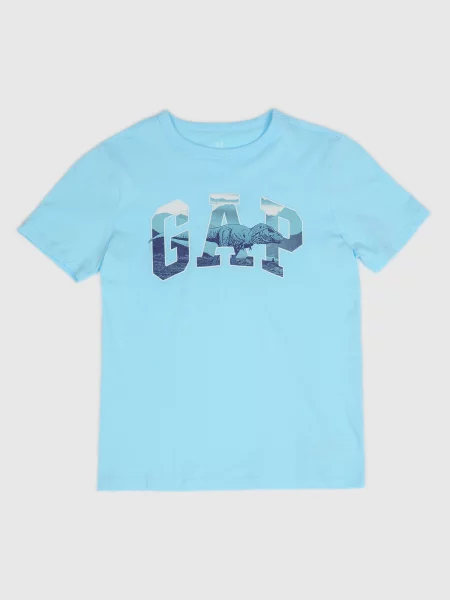 Tricou copii Gap verde