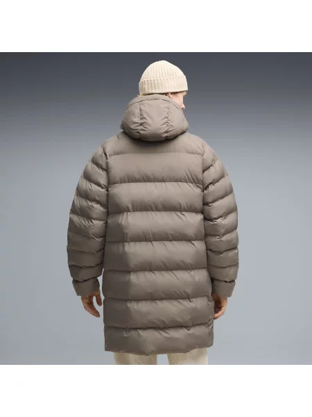 PUMA parka z kapturem Mono Odzież S beżowy
