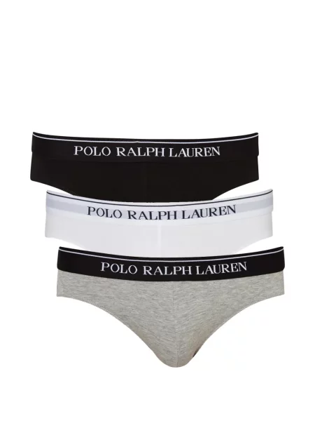 Chiloți Polo Ralph Lauren cu autograf în carouri verde